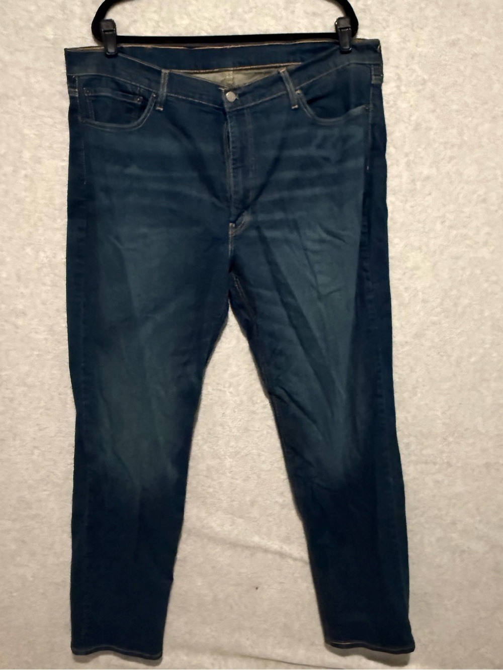 Levi's Men's Navy Slim Straight Jeans